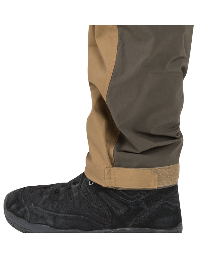 SPODNIE HELIKON HYBRID OUTBACK PANTS DURA CANVAS CLOUD GREY/CZARNE A L/REGULAR SP-HOP-DC-8401A-B05