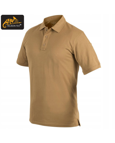 KOSZULKA  HELIKON UTL POLO SHIRT TOP COOL LITE - COYOTE L/REGULAR 
