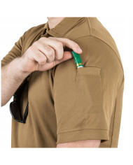 KOSZULKA  HELIKON UTL POLO SHIRT TOP COOL LITE - COYOTE L/REGULAR 

