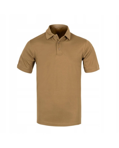 KOSZULKA  HELIKON UTL POLO SHIRT TOP COOL LITE - COYOTE L/REGULAR 
