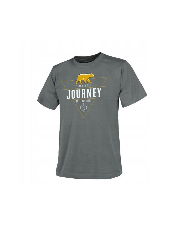 KOSZULKA HELIKON JOURNEY TO PERFECTION COTTON SHADOW GREY M/REGULAR TS-JTP-CO-35-B04
