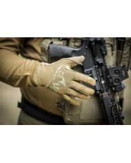 RĘKAWICZKI HELIKON ALL ROUND FIT TACTICAL GLOVES POLYESTER M/REGULAR COYOTE/ADAPTIVE GREEN A RK-AFL-PO-1112A-B04