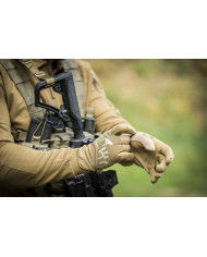RĘKAWICZKI HELIKON ALL ROUND FIT TACTICAL GLOVES POLYESTER M/REGULAR COYOTE/ADAPTIVE GREEN A RK-AFL-PO-1112A-B04