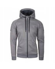 BLUZA HELIKON URBAN TACTICAL HOODIE (FULL ZIP) MELANGE GREY L/REGULAR BL-UHF-PO-M3-B05