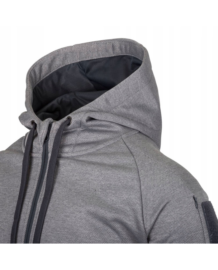 BLUZA HELIKON URBAN TACTICAL HOODIE (FULL ZIP) MELANGE GREY L/REGULAR BL-UHF-PO-M3-B05