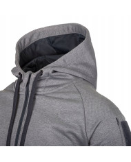 BLUZA HELIKON URBAN TACTICAL HOODIE (FULL ZIP) MELANGE GREY L/REGULAR BL-UHF-PO-M3-B05
