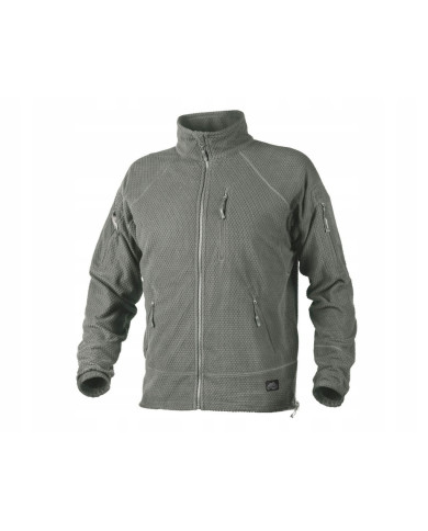 BLUZA HELIKON ALPHA TACTICAL GRID FLEECE FOLIAGE GREEN M/REGULAR BL-ALT-FG-21-B04