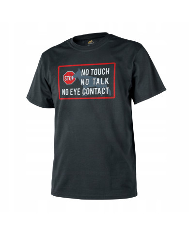KOSZULKA HELIKON K9 - NO TOUCH COTTON  CZARNY XL/REGULAR 
