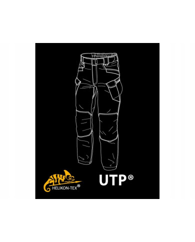 SPODNIE HELIKON UTP (URBAN TACTICAL PANTS) POLY COTTON RIPSTOP NAVY BLUE L/REGULAR SP-UTL-PR-37-B05