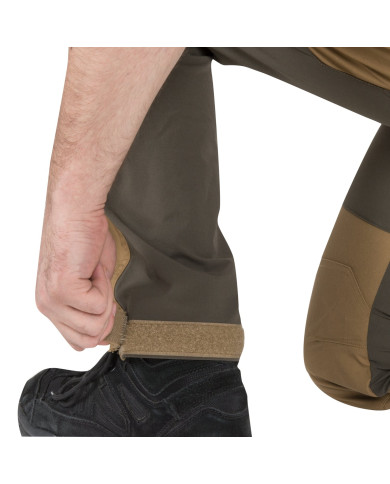 SPODNIE HELIKON HYBRID OUTBACK PANTS DURA CANVAS CLOUD GREY/CZARNE A M/REGULAR SP-HOP-DC-8401A-B04