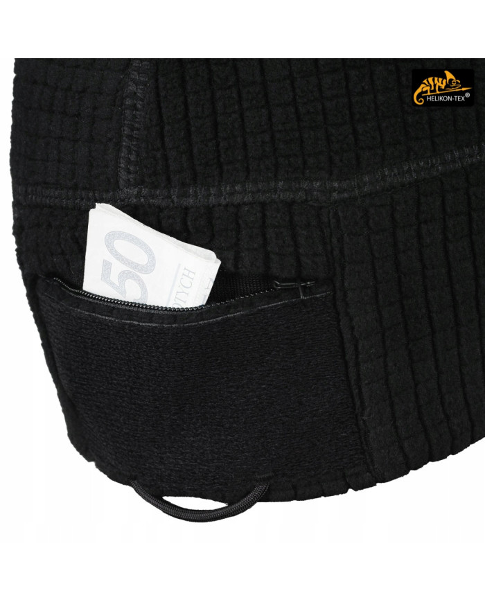 CZAPKA HELIKON RANGE BEANIE CAP GRID FLEECE CZARNY L/XL CZ-RBN-FG-01-B05
