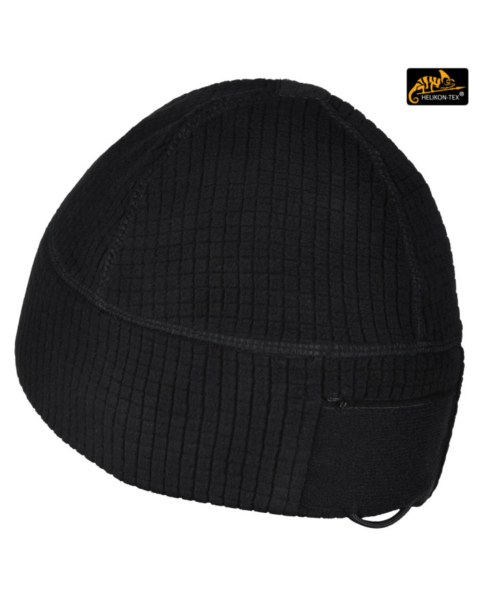 CZAPKA HELIKON RANGE BEANIE CAP GRID FLEECE CZARNY L/XL CZ-RBN-FG-01-B05