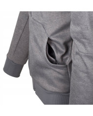 BLUZA HELIKON URBAN TACTICAL HOODIE (FULL ZIP) MELANGE GREY XL/REGULAR BL-UHF-PO-M3-B06