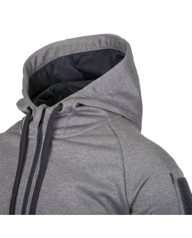 BLUZA HELIKON URBAN TACTICAL HOODIE (FULL ZIP) MELANGE GREY XL/REGULAR BL-UHF-PO-M3-B06