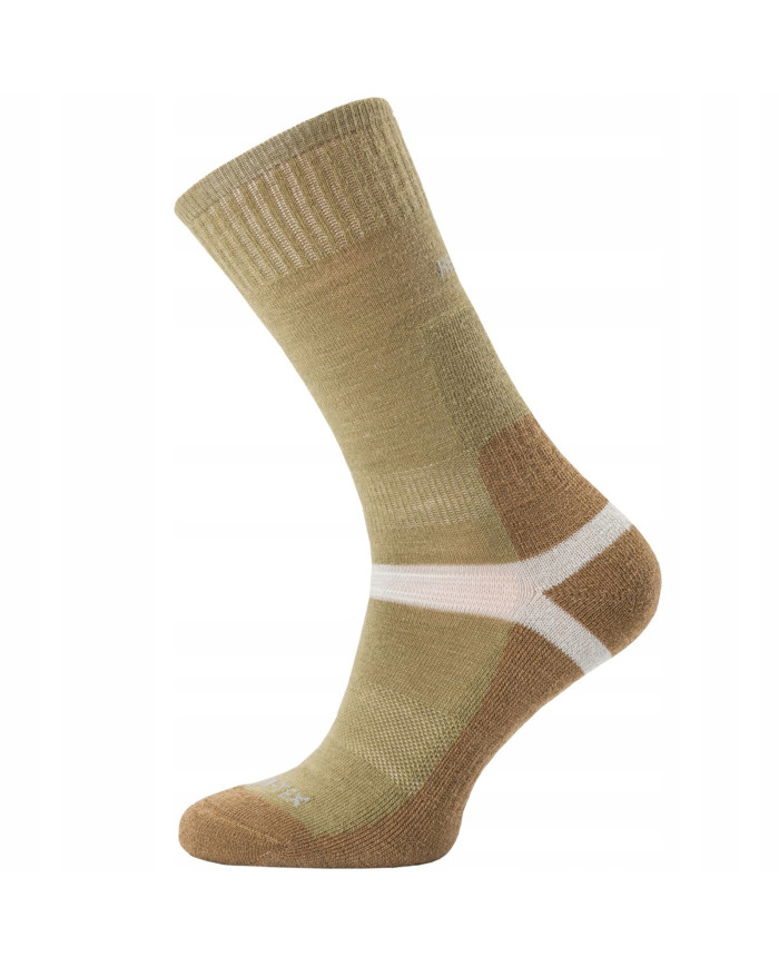 SKARPETKI HELIKON MERINO SOCKS MERINO WOOL OLIVE GREEN/COYOTE  L/REGULAR 43-46 SK-MSC-MW-0211A-B05