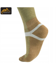 SKARPETKI HELIKON MERINO SOCKS MERINO WOOL OLIVE GREEN/COYOTE  L/REGULAR 43-46 SK-MSC-MW-0211A-B05