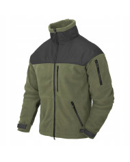 BLUZA HELIKON CLASSIC ARMY FLEECE OLIVE GREEN/BLACK  M/REGULAR BL-CAF-FL-16-B05