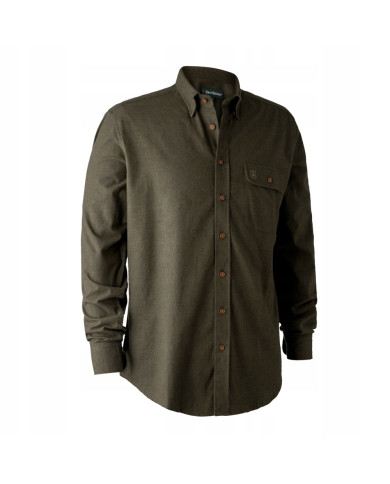KOSZULA DEERHUNTER LIAM SHIRT TARMAC GREEN 47/48