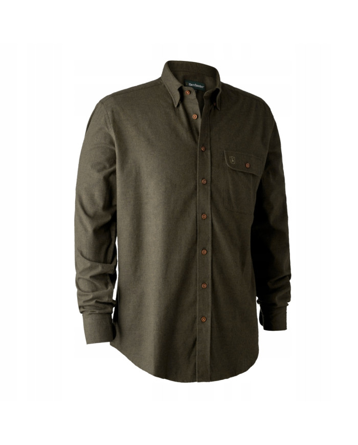 KOSZULA DEERHUNTER LIAM SHIRT TARMAC GREEN 47/48