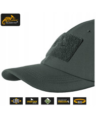 CZAPKA HELIKON BASEBALL WINTER - SHARK SKIN- JUNGLE GREEN ONE SIZE CZ-BBW-FS-27