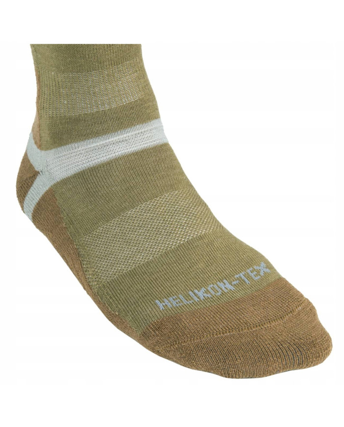  SKARPETKI HELIKON MERINO SOCKS MERINO WOOL OLIVE GREEN/COYOTE  M/REGULAR 39-42  SK-MSC-MW-0211A-B04
