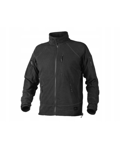 BLUZA HELIKON ALPHA TACTICAL GRID FLEECE CZARNA L/REGULAR BL-ALT-FG-01-B05