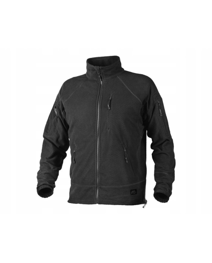 BLUZA HELIKON ALPHA TACTICAL GRID FLEECE CZARNA L/REGULAR BL-ALT-FG-01-B05