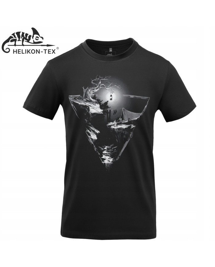 KOSZULKA HELIKON NIGHT VALLEY COTTON CZARNY XL/REGULAR TS-NVL-CO-01-B06
