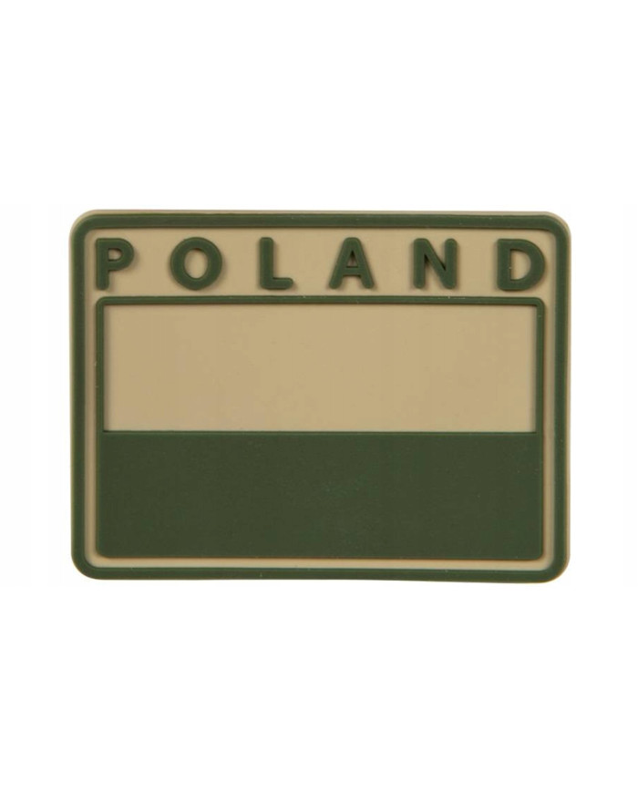 PATCH HELIKON EMBLEMAT POLISH SUBDUED FLAG PATCH POLAND PVC KHAKI OD-FP4-RB-13