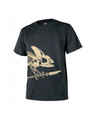 KOSZULKA HELIKON FULL BODY SKELETON COTTON CZARNY L/REGULAR 
