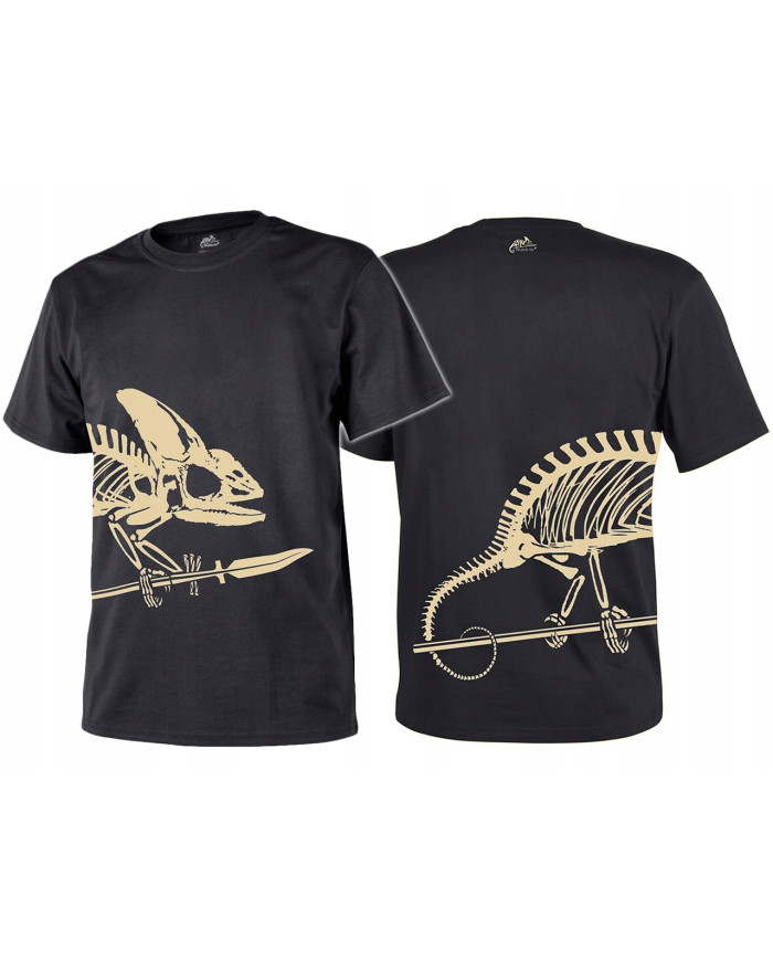 KOSZULKA HELIKON FULL BODY SKELETON COTTON CZARNY L/REGULAR 
