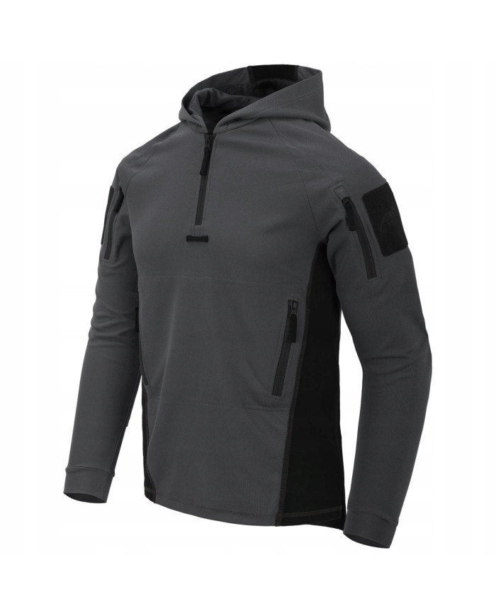 BLUZA HELIKON RANGE HOODIE TOPCOOL SHADOW GREY/CZARNY L/REGULAR