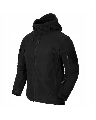 BLUZA HELIKON PATRIOT DOUBLE FLEECE CZARNA L/REGULAR BL-PAT-HF-01-B05