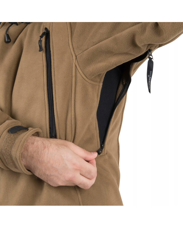 BLUZA HELIKON PATRIOT DOUBLE FLEECE COYOTE L/REGULAR BL-PAT-HF-11-B05