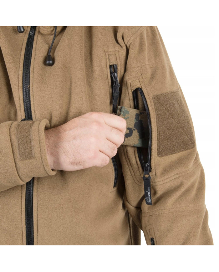 BLUZA HELIKON PATRIOT DOUBLE FLEECE COYOTE L/REGULAR BL-PAT-HF-11-B05