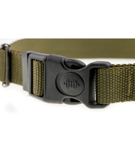 OBROŻA 4WILD Z TAŚMY 25MM KHAKI 37-57CM 