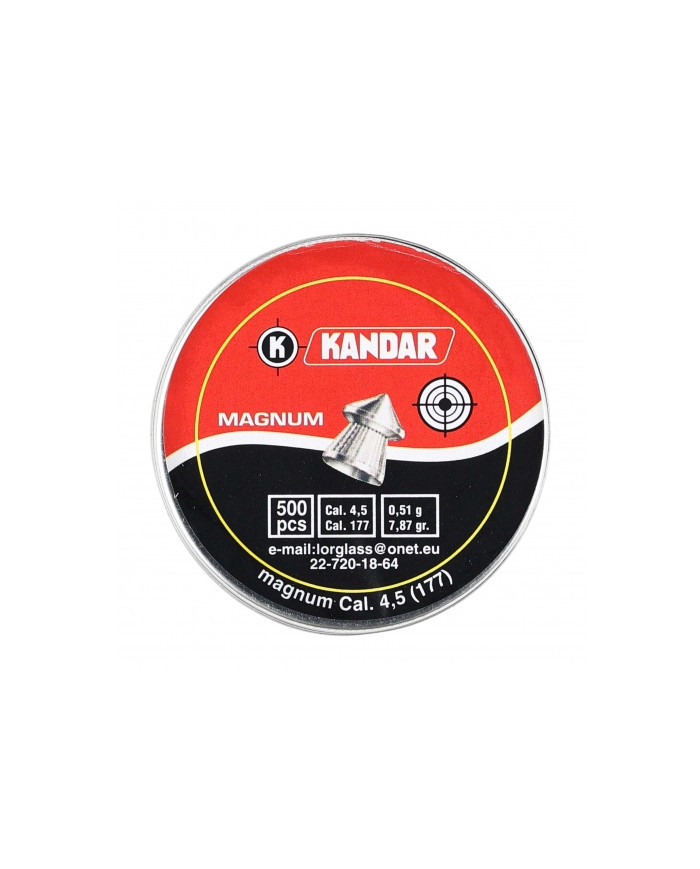 Śrut diabolo Kandar Magnum 4,5/500 molet