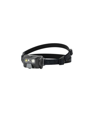 LEDLENSER HF4R Core Black, akumulatorowa latarka czołowa, 500 lm