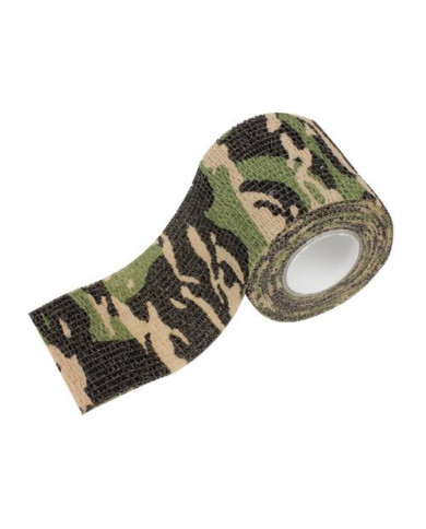 MIL-TEC - TAŚMA MASKUJĄCA SELF ADHESIVE CAMO TAPE - WOODLAND 