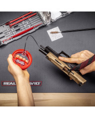 Real Avid - Zestaw narzędzi do czyszczenia broni Gun Boss Multi-Kit - .357 / .38 / 9 mm 