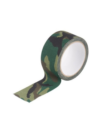 Mil-Tec - Taśma Maskująca Cloth Camo Tape - Woodland 