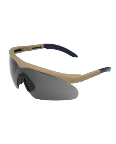 Swiss Eye - Okulary strzeleckie Raptor z zestawem wizjerów - Coyote 
