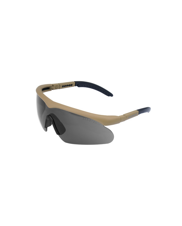 Swiss Eye - Okulary strzeleckie Raptor z zestawem wizjerów - Coyote 