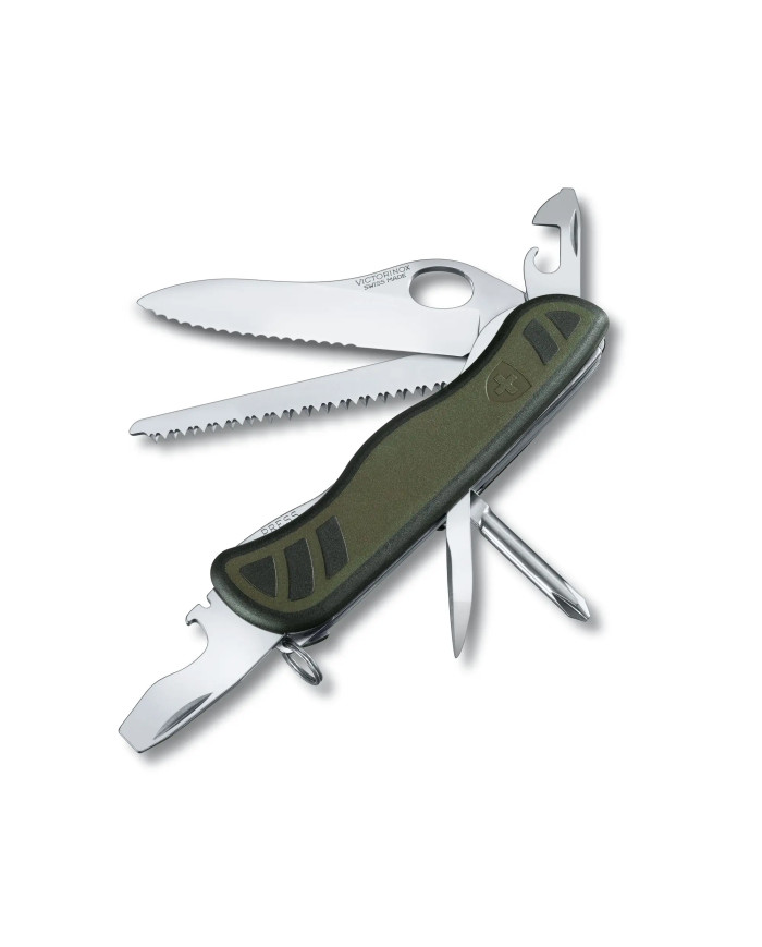 Scyzoryk Victorinox Swiss Soldier’s Knife 08, 111mm, kompozyt, zielono-czarny

