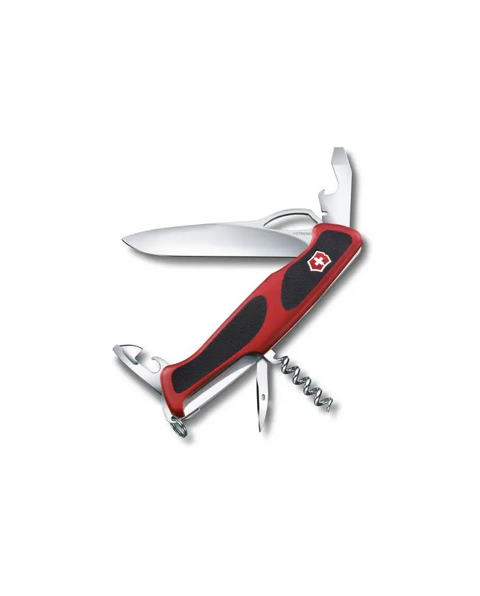Scyzoryk Victorinox Ranger 61 M Grip, 111mm, kompozyt, czerwono-czarny
