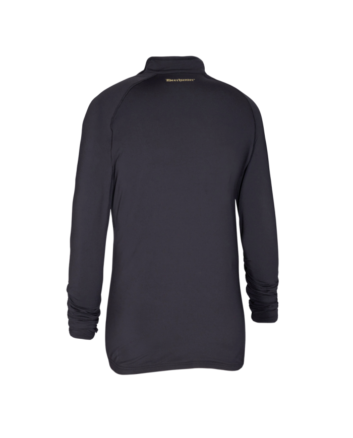 BIELIZNA DEERHUNTER HEAT INDERSHIRT WITH ZIP-NECK BLACK - S