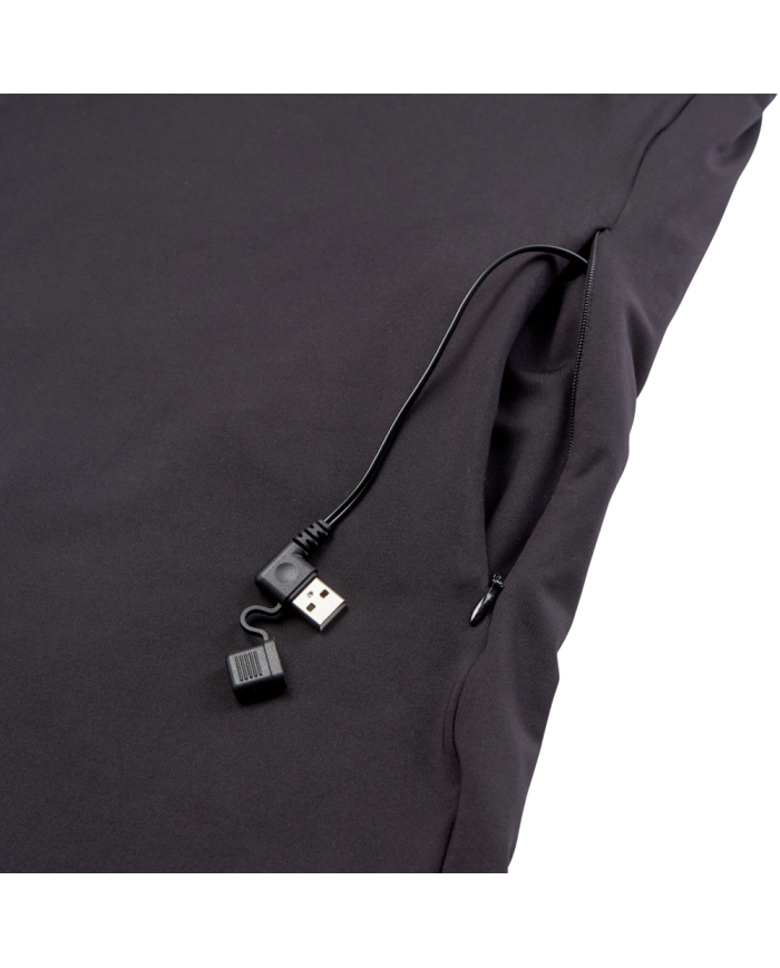 BIELIZNA DEERHUNTER HEAT INDERSHIRT WITH ZIP-NECK BLACK - S