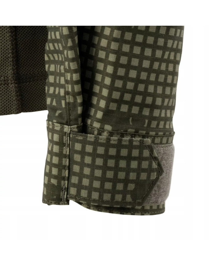 BLUZA HELIKON MCDU COMBAT SHIRT POLYCOTTON STRECH RIPSTOP TIGER STRIPE/OLIVE GREEN M/REGULAR 