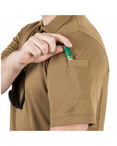 KOSZULKA  HELIKON UTL POLO SHIRT TOP COOL LITE - COYOTE M/REGULAR 
