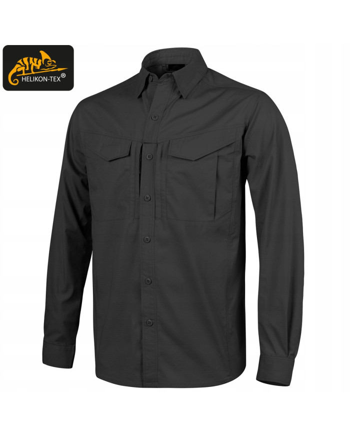 KOSZULA HELIKON DEFENDER MK2 LONG SLEEVE POLYCOTTON RIPSTOP CZARNA XL/REGULAR KO-DF2-PR-01-B06
